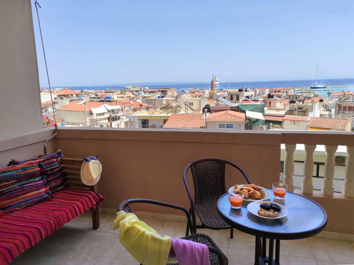 Three Graces Zakynthos Town Apartment ภายนอก รูปภาพ